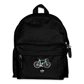 Vintage - Bianchi 3D - Kids' Backpack - black - Front