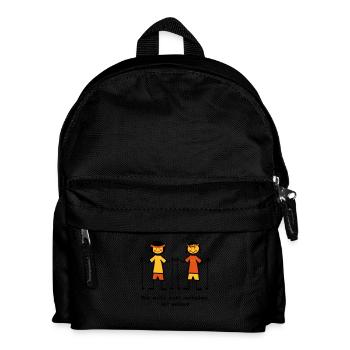 Walking II - Kinder Rucksack - Schwarz - Vorne
