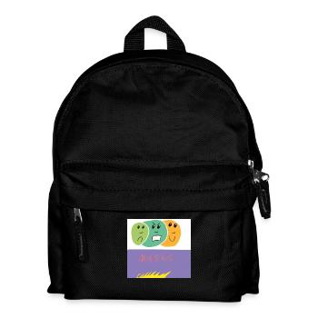 Art Autiste - Masques - Sac à dos Enfant - noir - Devant