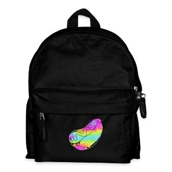 Hot Dog Snack - Kids' Backpack - black - Front