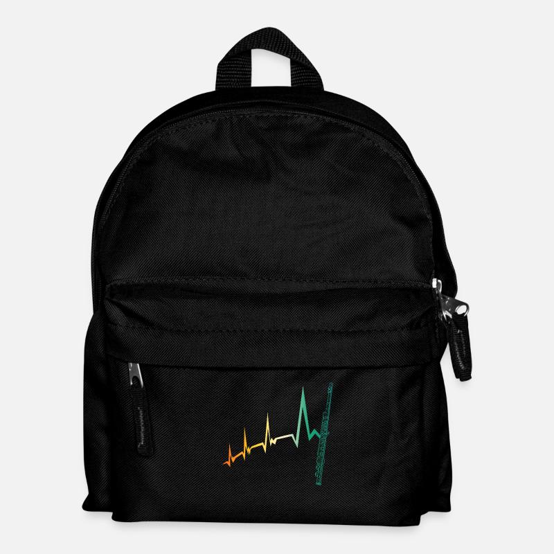 Flûte Heartbeat Flûte - Sac à dos Enfant - noir