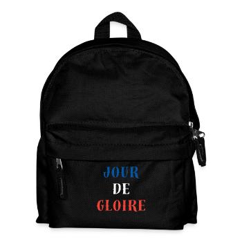 FRANCE SPORT GLORY DAY - Kids' Backpack - black - Front