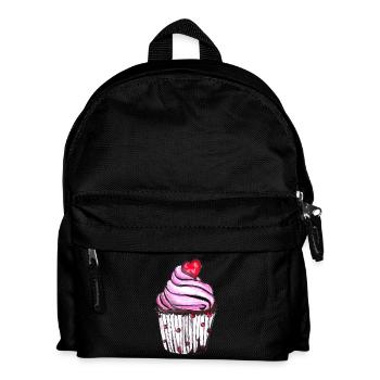 cupcake - Kids' Backpack - black - Front