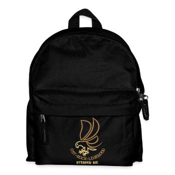 Adler Ostrock Legenden Greif Flügel Schwinge bird - Kinder Rucksack - Schwarz - Vorne