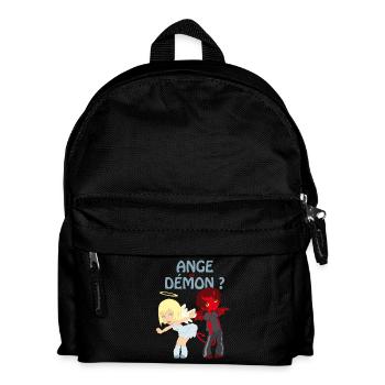Ange ou démon ? - Sac à dos Enfant - noir - Devant