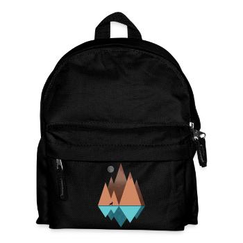 L.mountain - Kids' Backpack - black - Front
