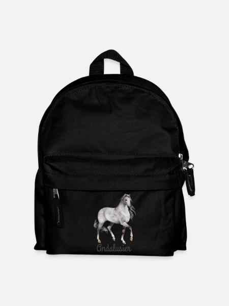 Andalusier - Kinder Rucksack - Schwarz