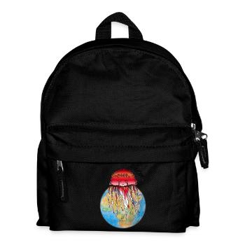 Quallen sind Lebenskünstler - Die Hüter von Orbis - Kinder Rucksack - Schwarz - Vorne