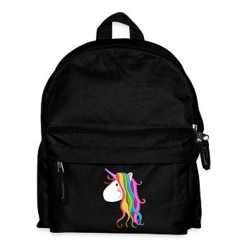 Licorne mignonne - licornes - licorne - licornes - Sac à dos Enfant - noir - Devant