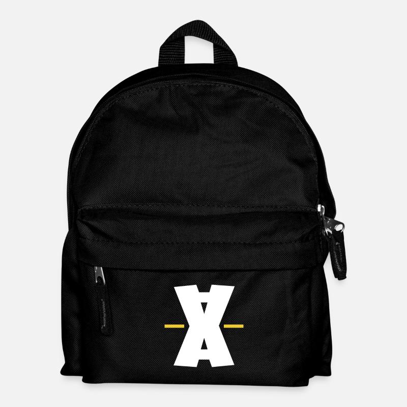 Art numérique Double X dash - Sac à dos Enfant - noir