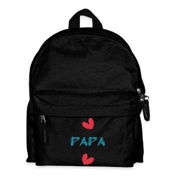 HAPPY BIRTHDAY DAD. DAD. FATHER's DAY. FEAST - Kids' Backpack - black - Front
