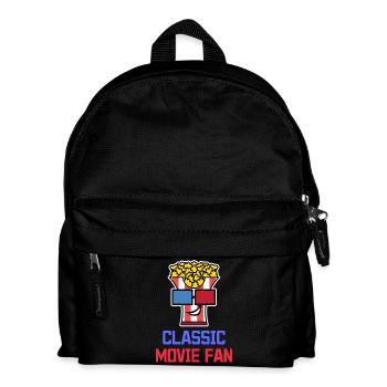 Popcorn Statement Cinéma Night Movies Binge Watching - Sac à dos Enfant - noir - Devant