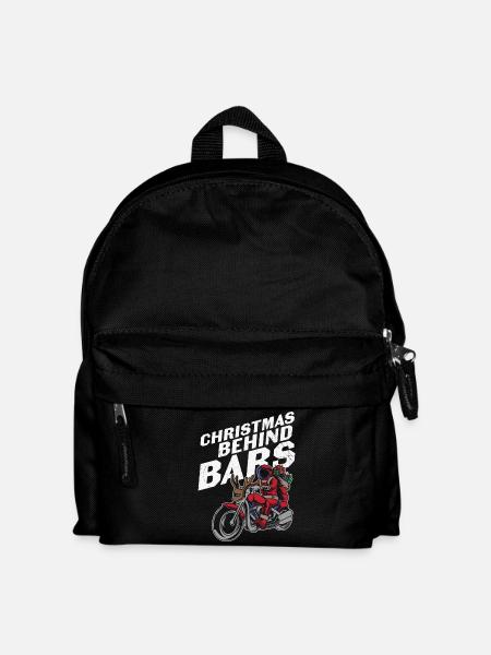 Weihnachtsmann Pullover - Weihnachtspullover - Kinder Rucksack - Schwarz
