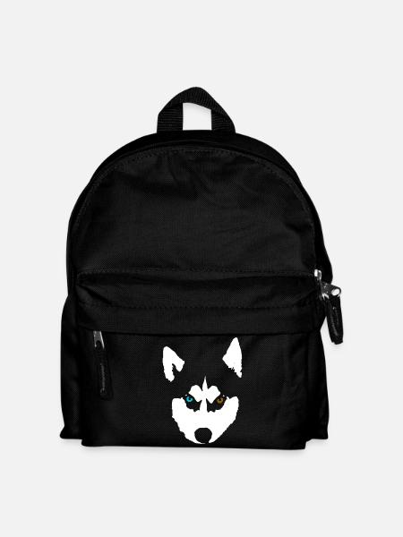Husky Dog Siberian Husky - Kids' Backpack - black