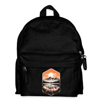 Voyage d’aventure - Sac à dos Enfant - noir - Devant