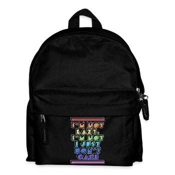 Quoi qu’il en soit, je dis que l’attitude n’a pas d’importance pour moi - Sac à dos Enfant - noir - Devant