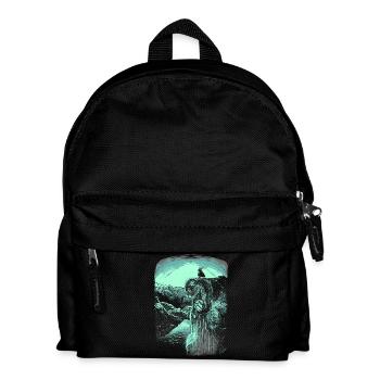 Pulpit Rock - Troll - Norway - Kids' Backpack - black - Front