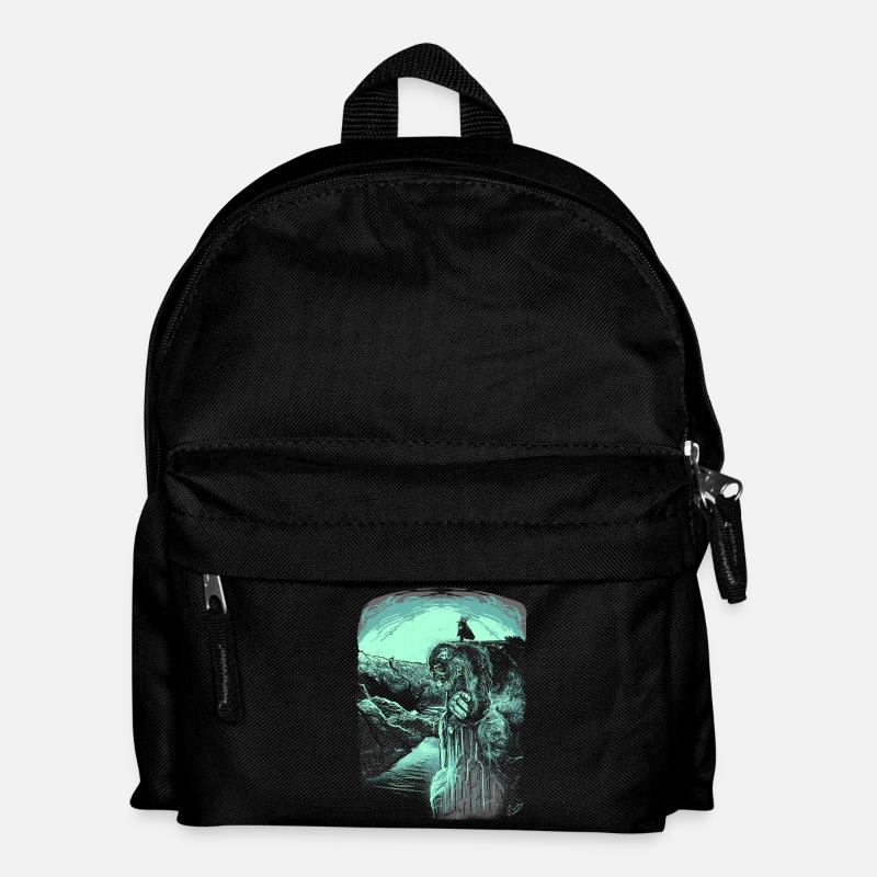 Pulpit Rock - Troll - Norway - Kids' Backpack - black