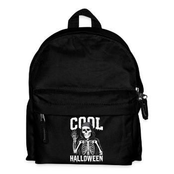 Squelette d’Halloween cool - Sac à dos Enfant - noir - Devant