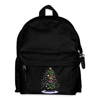 Arbre de Noël Monstre - Sac à dos Enfant - noir - Devant
