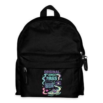 Original since 1985 - Geburtsjahr 1985 - Kinder Rucksack - Schwarz - Vorne