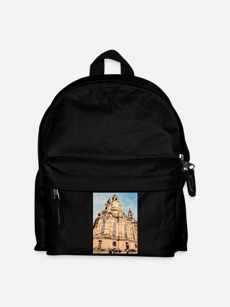 Église Notre-Dame de Dresde - Sac à dos Enfant - noir
