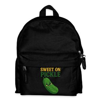 Sucré sur le concombre - Sac à dos Enfant - noir - Devant