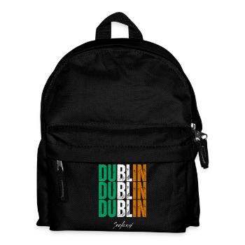 Dublin Irlande, souvenir de Dublin - Sac à dos Enfant - noir - Devant