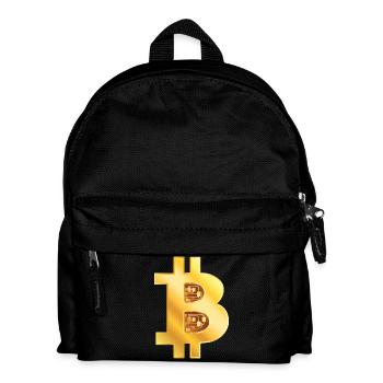 Bitcoin Gold - Kids' Backpack - black - Front