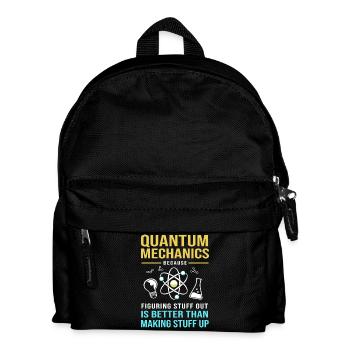 Quantenphysik Quantenmechanik Quantensprung - Kinder Rucksack - Schwarz - Vorne