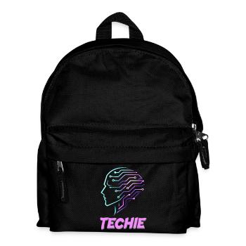 Neon Head Circuit Techie - Kids' Backpack - black - Front