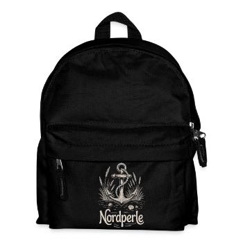 Nordperle Hambourg mer du Nord mer Baltique Deern allemand du Nord - Sac à dos Enfant - noir - Devant
