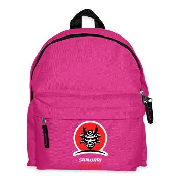 Samurai Workout - Kids' Backpack - fuchsia - Front