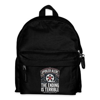Spoiler Alarm: Das Ende ist furchtbar - Kinder Rucksack - Schwarz - Vorne