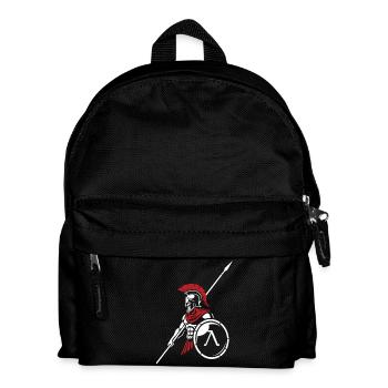 Spartan Royal Guard Spartan Shield Mascot - Kids' Backpack - black - Front