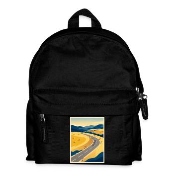 July Road - Cycling Memory - Kids' Backpack - black - Front