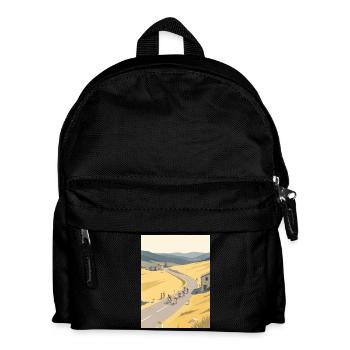 Quiet Breakaway — Cycling Memory - Kids' Backpack - black - Front