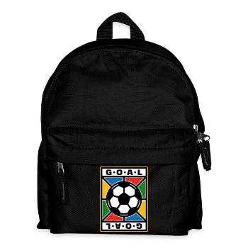 Football Retro Badge - Kids' Backpack - black - Front