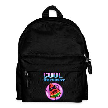 Cool Summer Watermelon – Cute Kawaii Summer Vibes - Kids' Backpack - black - Front