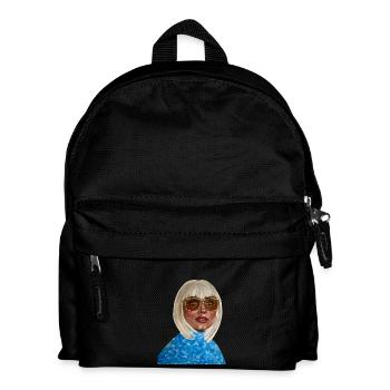 Von der Königin zur Prinzessin - Kinder Rucksack - Schwarz - Vorne