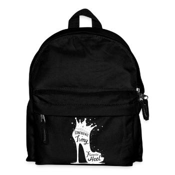 Confidence is my favorite Heel - High Heel Silhoue - Kinder Rucksack - Schwarz - Vorne