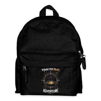 Mountains - Make Your Own Adventure - Kids' Backpack - black - Front