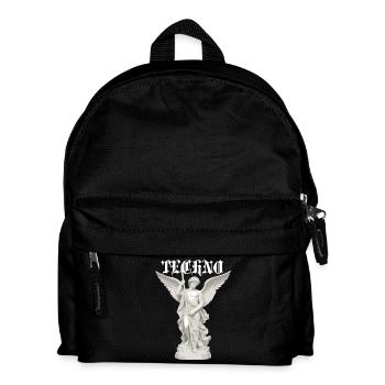 Techno Winged Classical Angel  - Kids' Backpack - black - Front