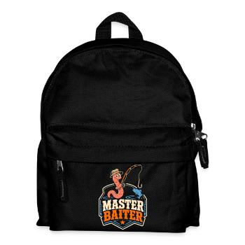 Master Baiter Angel Word Game - Kids' Backpack - black - Front