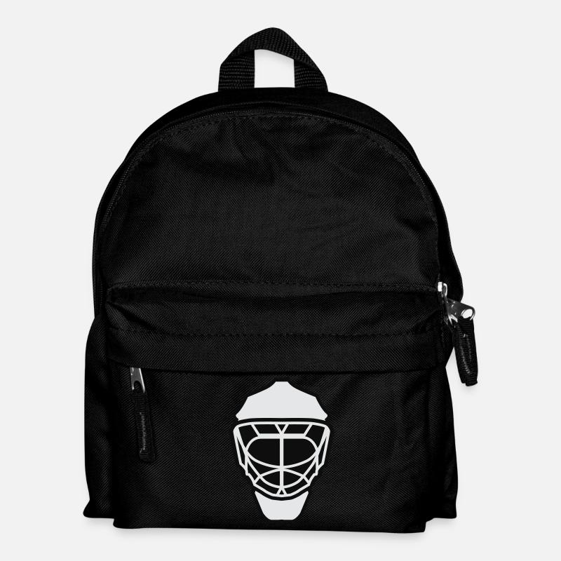 Hockey Mask neutral two-tone - Kids' Backpack - black