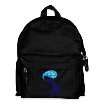 t-rex skater - Sac à dos Enfant - noir - Devant