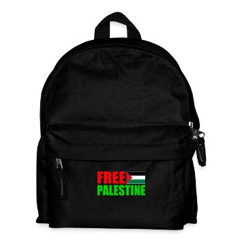 Free palestine - Kids' Backpack - black - Front