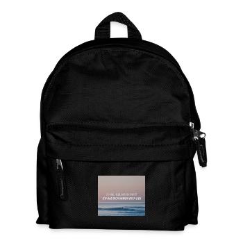 Ich will nur - Philipp Poisel - Kinder Rucksack - Schwarz - Vorne