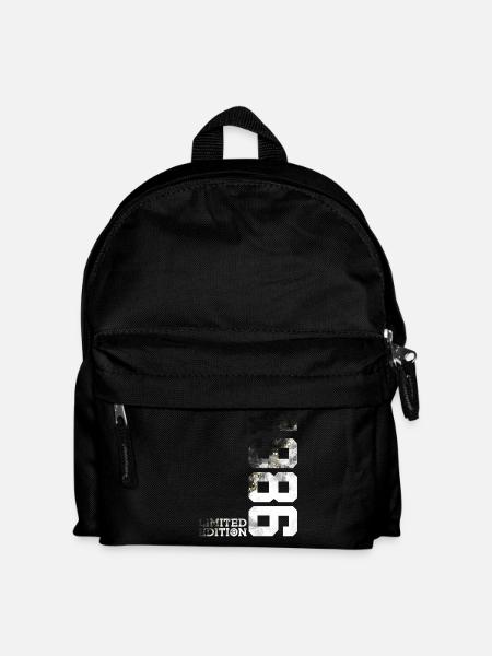 40. GEBURTSTAG LIMITED EDITION 1986 - Kinder Rucksack - Schwarz