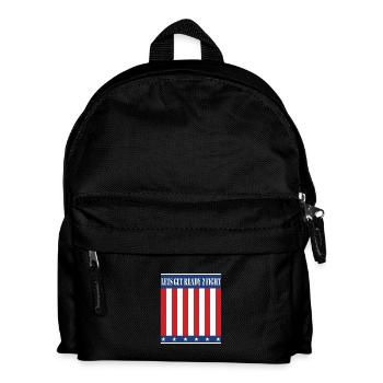Lets get ready 2 fight - Kinder Rucksack - Schwarz - Vorne